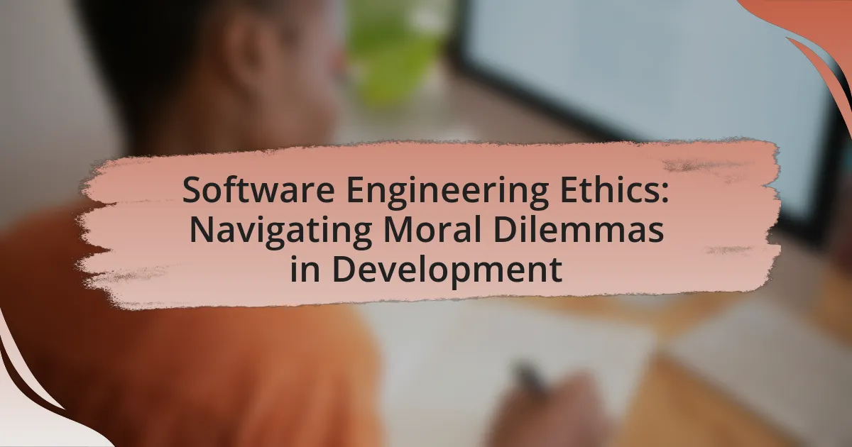 Software Engineering Ethics: Navigating Moral Dilemmas in Development