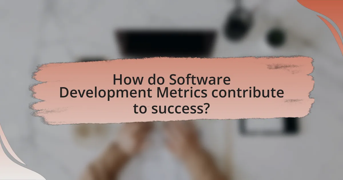 How do Software Development Metrics contribute to success?